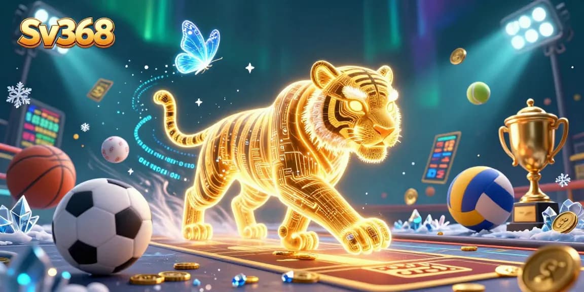 Engage in thrilling gameplay at Sv368, featuring a vibrant digital casino with dynamic sports elements.