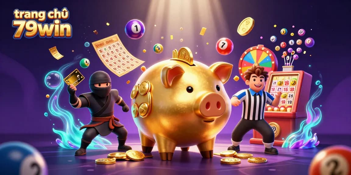 Engage with the vibrant scene at trang chủ 79win featuring dynamic casino elements and fun characters.
