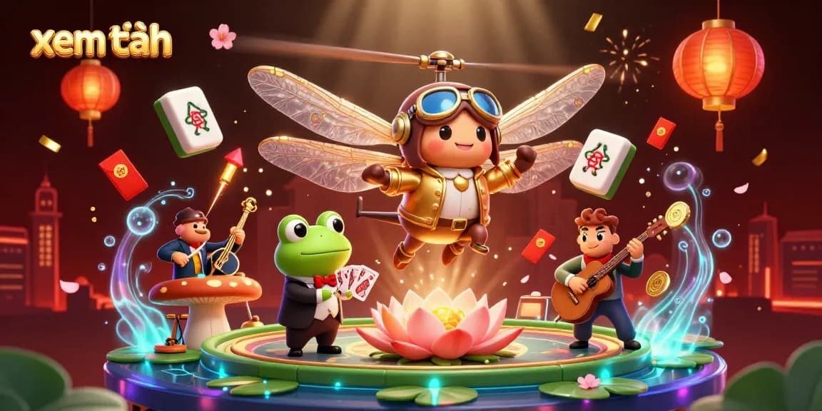Engage with xem thêm to dive deeper into the vibrant casino scene featuring lively characters and colorful game elements.