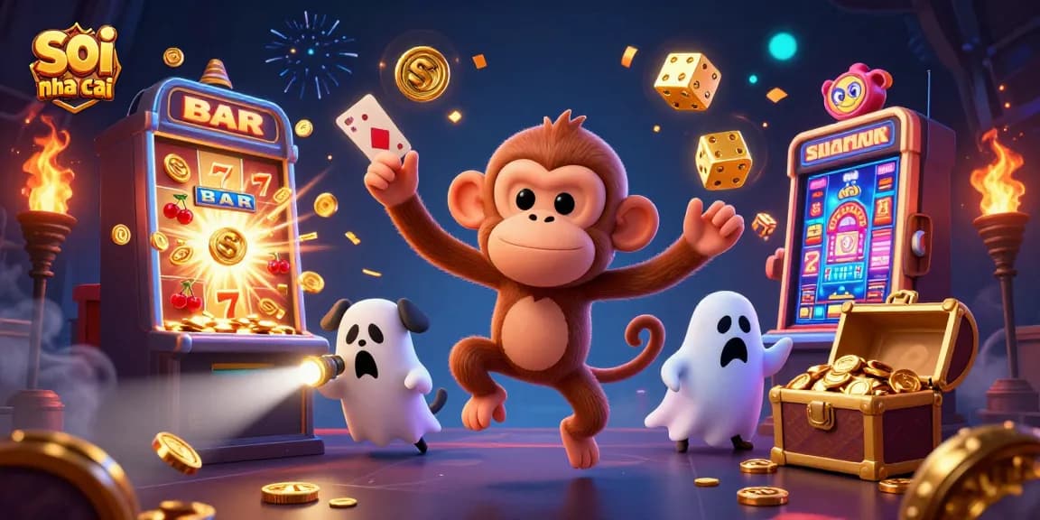 Experience thrilling betting excitement with soi keo nha cai in this dynamic casino illustration.