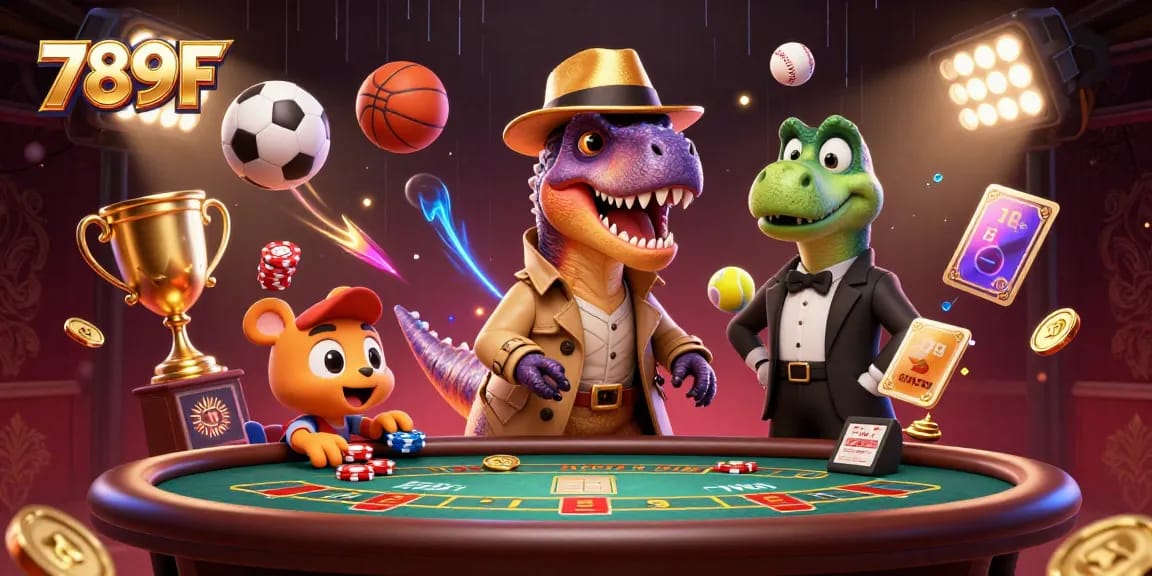 Watch 789F players strategize at a lively blackjack table with dynamic gaming elements.