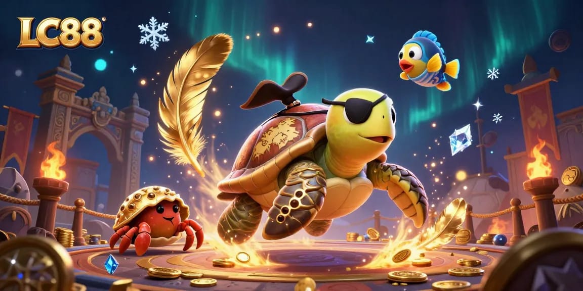 Engage in thrilling gameplay at LC88, showcasing a vibrant pirate-themed casino adventure.