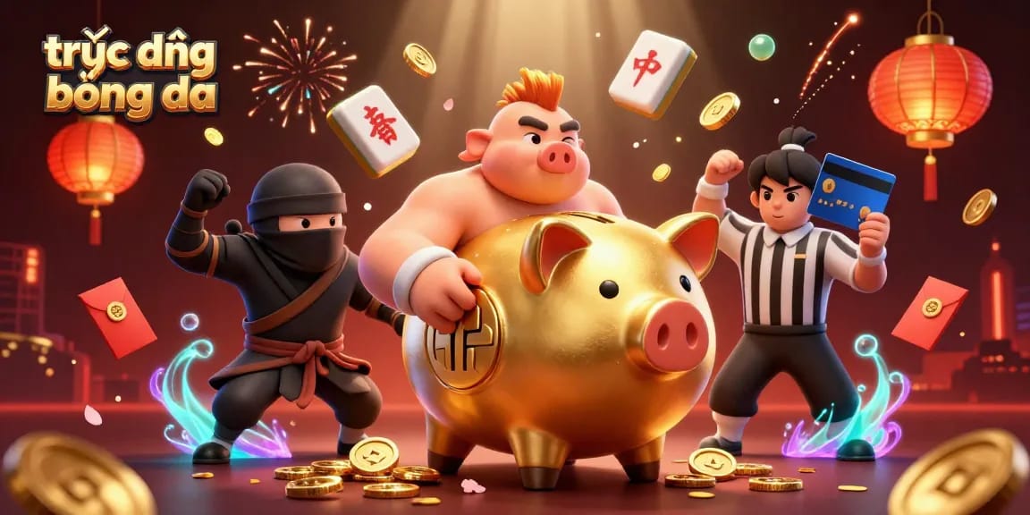 Watch trực tiếp bóng đá with immersive experience by exploring vibrant action scenes and casino elements.