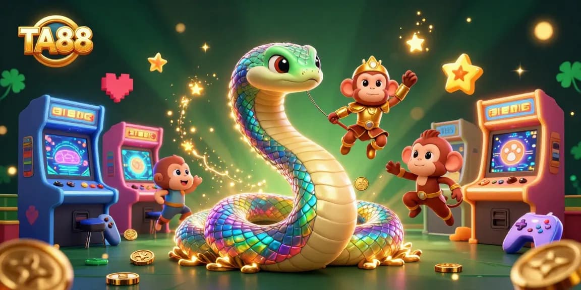 Experience thrilling wins with TA88 in a vibrant, action-packed casino scene.
