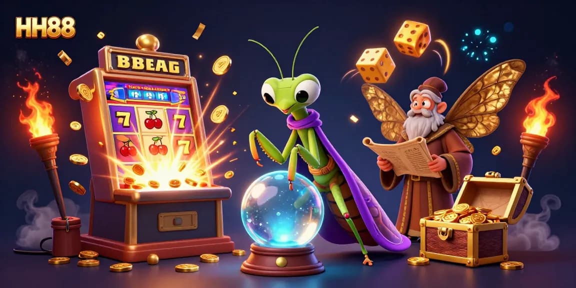 Experience thrilling HH88 games with dynamic jackpot action and mystical fortune-telling elements.