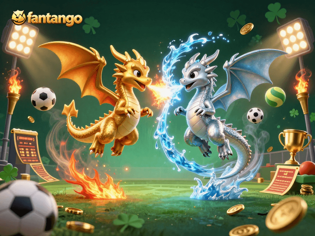 Engage in thrilling fantango gameplay while enjoying the dynamic energy of dragons and exciting sports action.