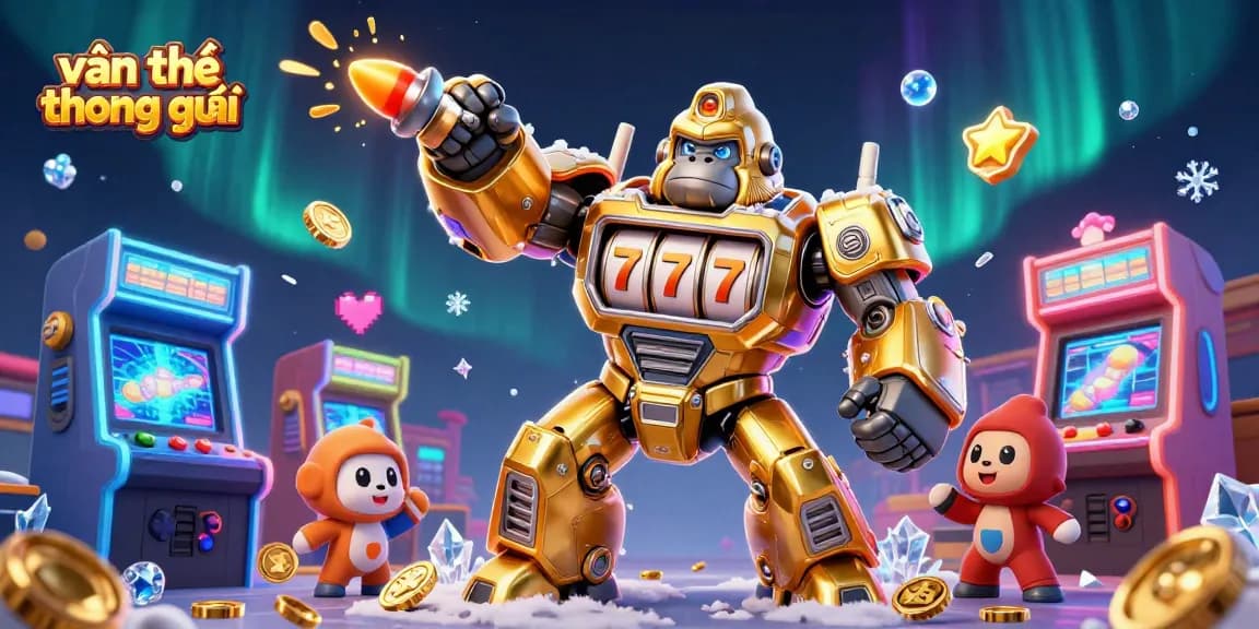 Experience thrilling gaming action with vibrant casino elements highlighting vấn đề thường gặp.