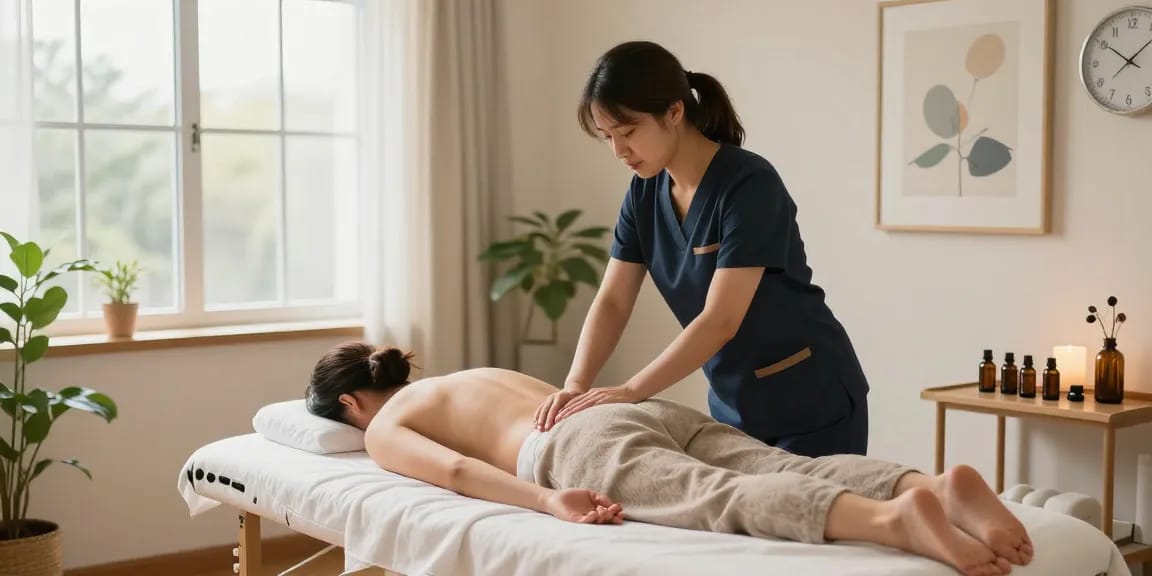 Sports massage St Albans therapy session with expert practitioner in a serene clinic.