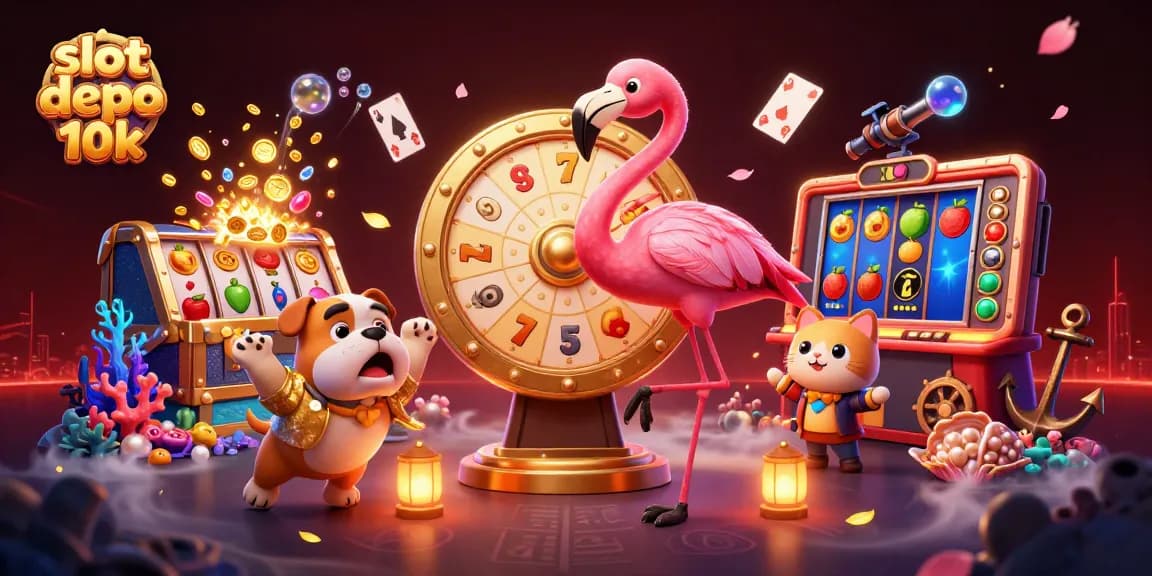 Experience the thrill of slot depo 10k with engaging game show elements and dynamic prize reveals.