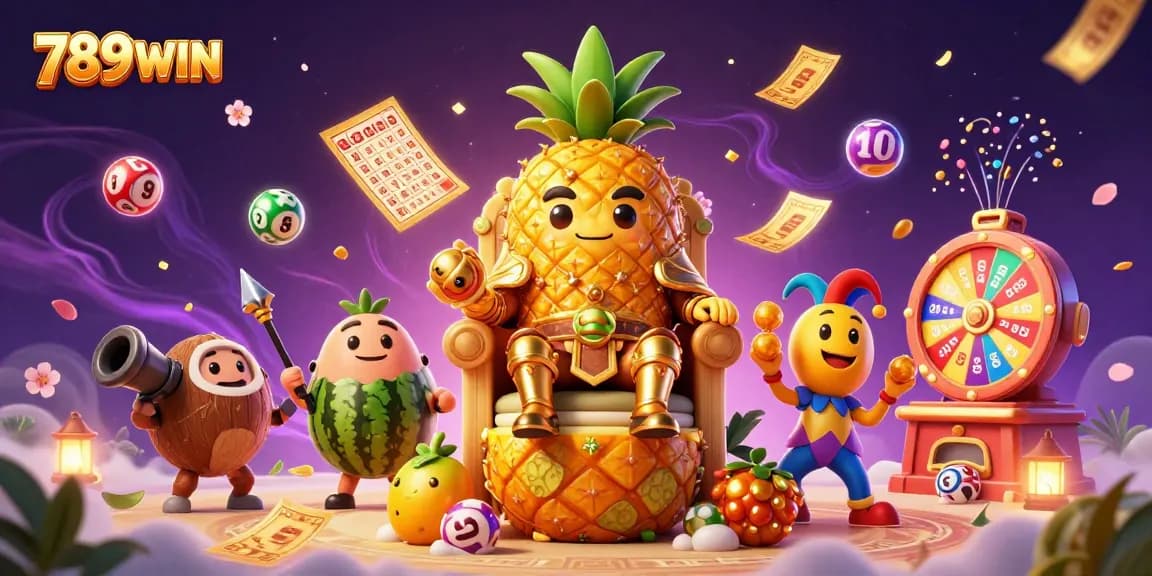 Experience thrilling games at 789WIN with vibrant illustrations of casino excitement.