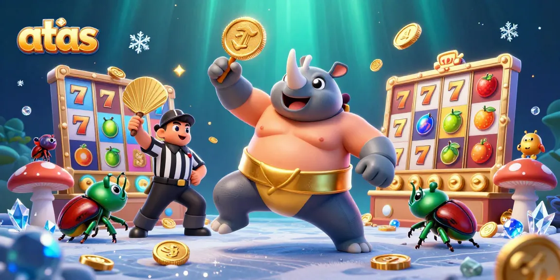 Engage in the excitement of slots at the atas casino featuring a powerful beetle champion