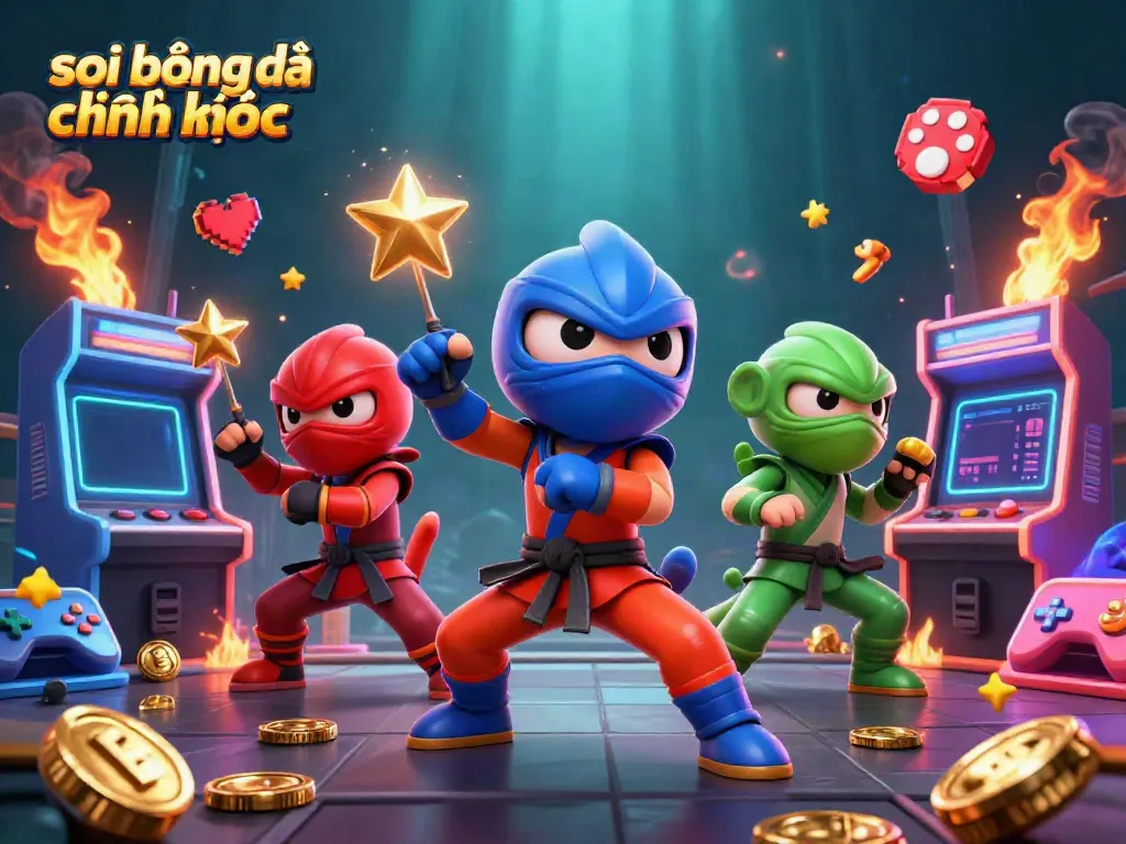 Experience the thrill of soi kèo bóng đá chính xác with dynamic gaming visuals and chameleon ninjas.