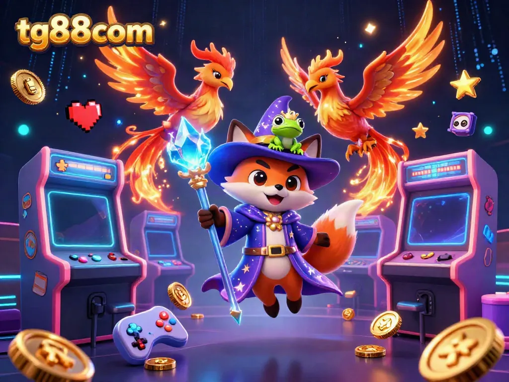 Play slots and win big with tg88com's vibrant casino games featuring fantasy elements.