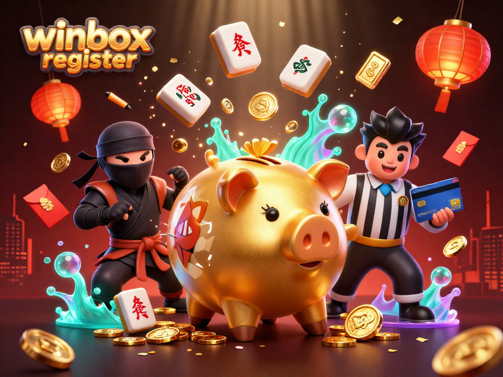Join the excitement as you winbox register and dive into action with vibrant casino elements!