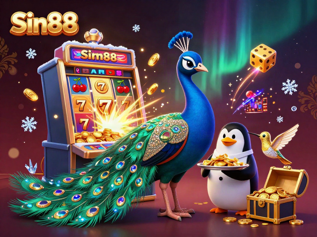 Experience thrilling gameplay at Sin88 with vibrant casino elements and engaging characters.