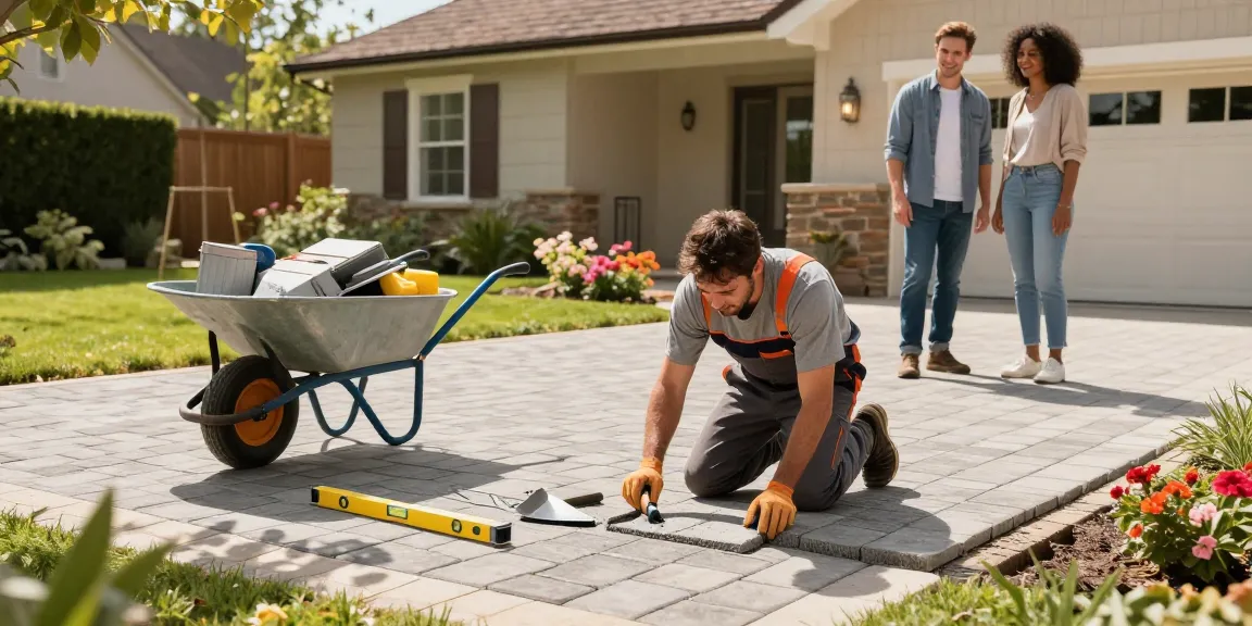 Click here to view professional block paving installation in Dublin garden space.
