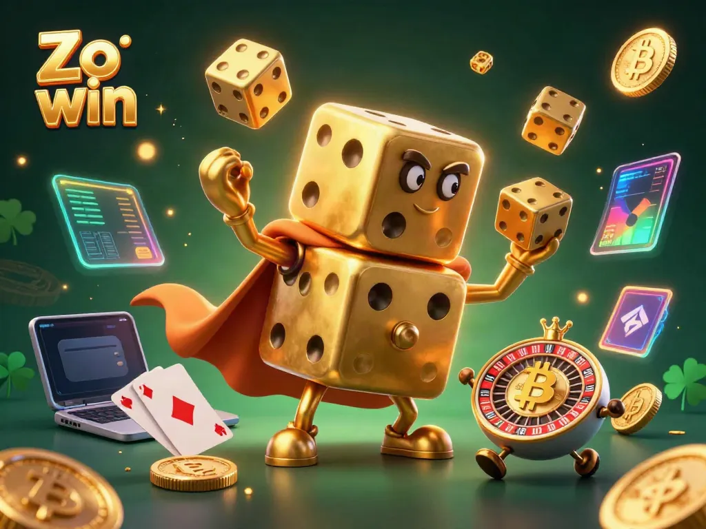 Experience thrilling gameplay at Zo win with vibrant 3D casino characters and dynamic elements.