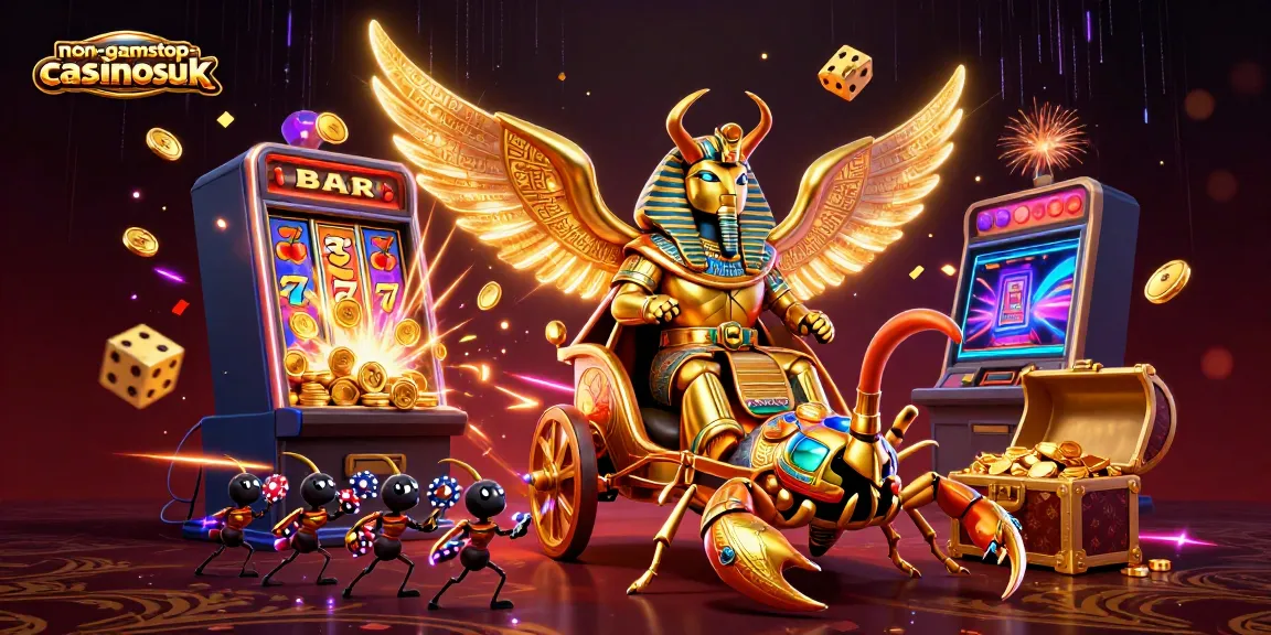 Join the fun at non-gamstop-casinosuk with a dazzling array of slots, games, and the excitement of jackpots!