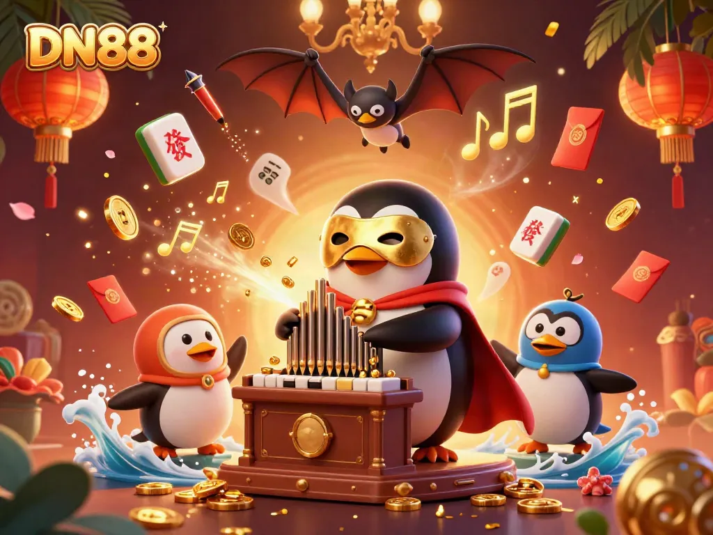 Experience thrilling casino adventures at DN88 with 3D characters and vibrant casino elements
