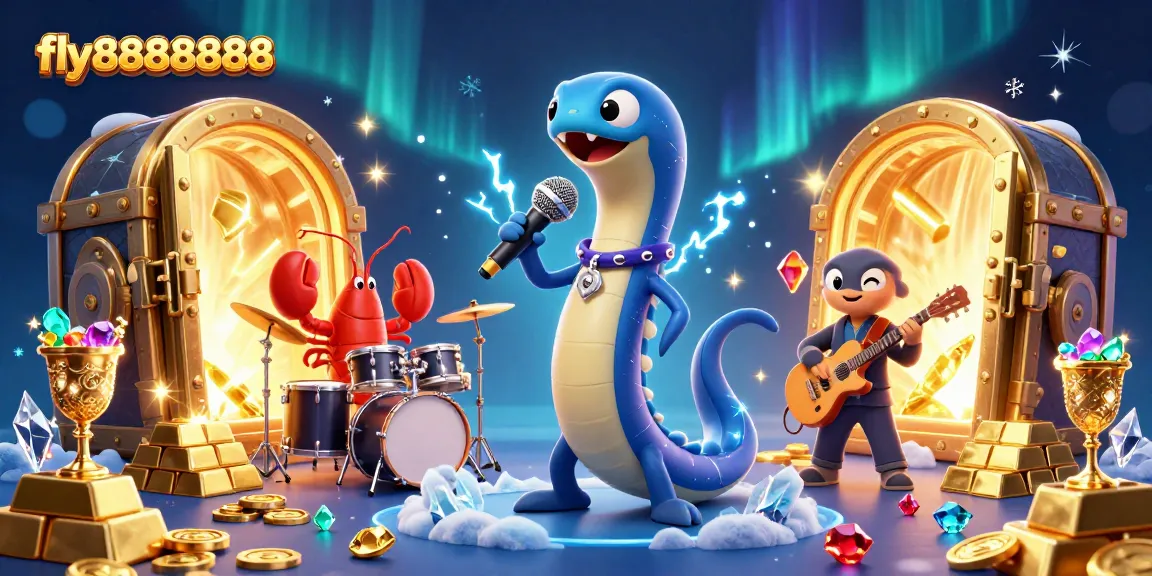 Experience thrilling games at fly88888888 with vibrant underwater casino characters and rich treasures.