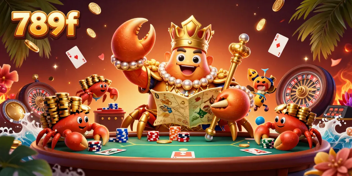 Experience thrilling gameplay and winning strategies with 789f's vibrant casino themed illustration.
