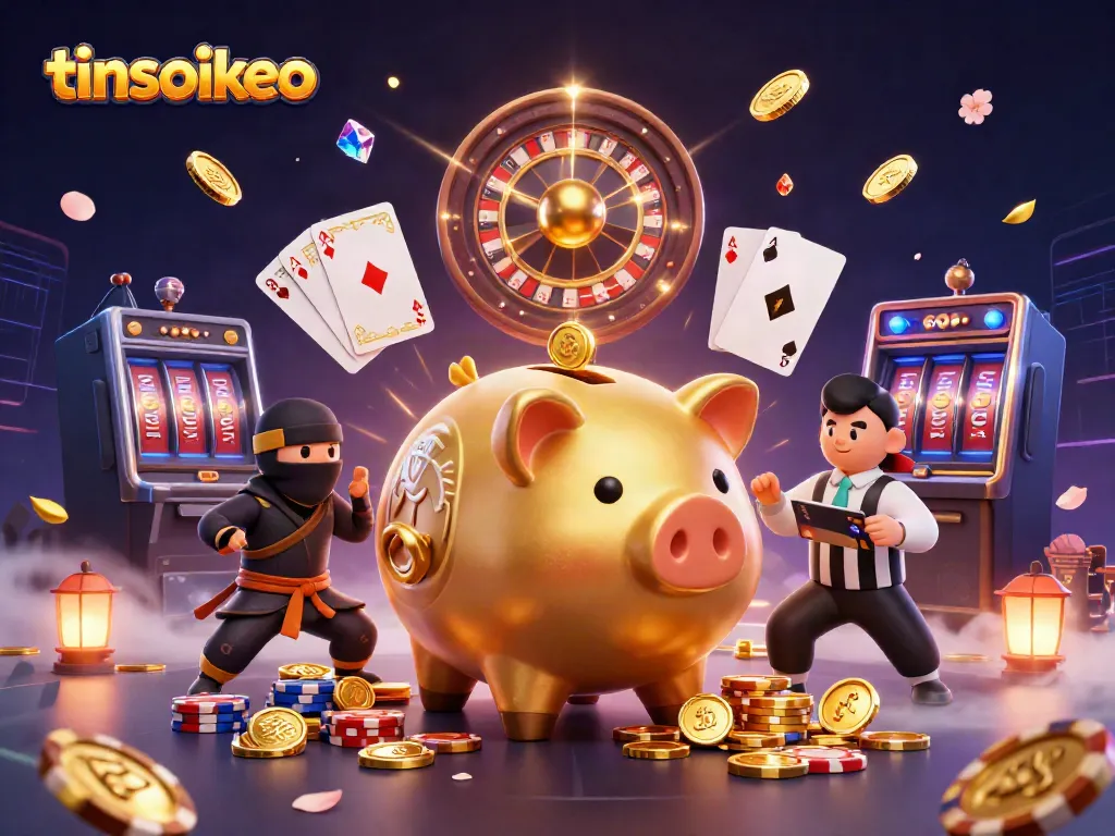 tinsoikeo unleashes exhilarating casino fun with dynamic characters and vivid visuals.