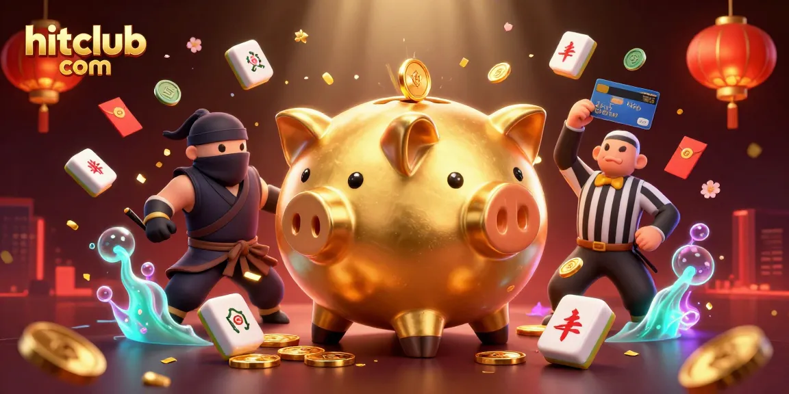 Experience excitement at hitclub com with a dynamic gaming scene, showcasing vibrant casino elements.