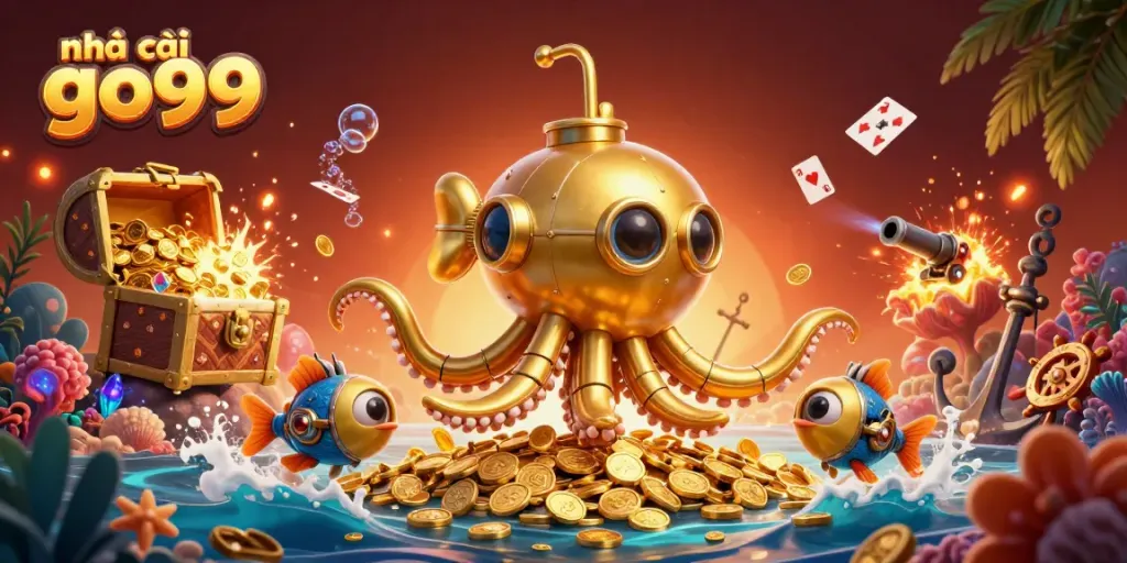 Engage with nhà cái go99 through thrilling 3D underwater casino adventures filled with gems and gold.