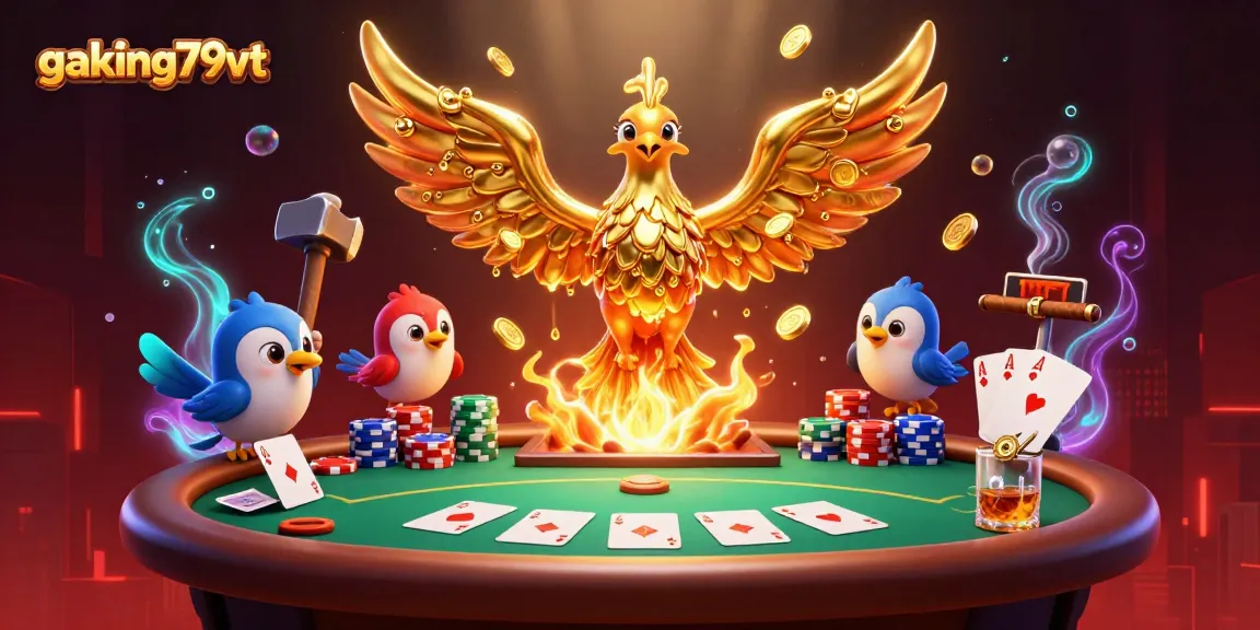 Engage with gaking79vt as molten golden phoenix and sparrow assistants showcase elite poker strategy.
