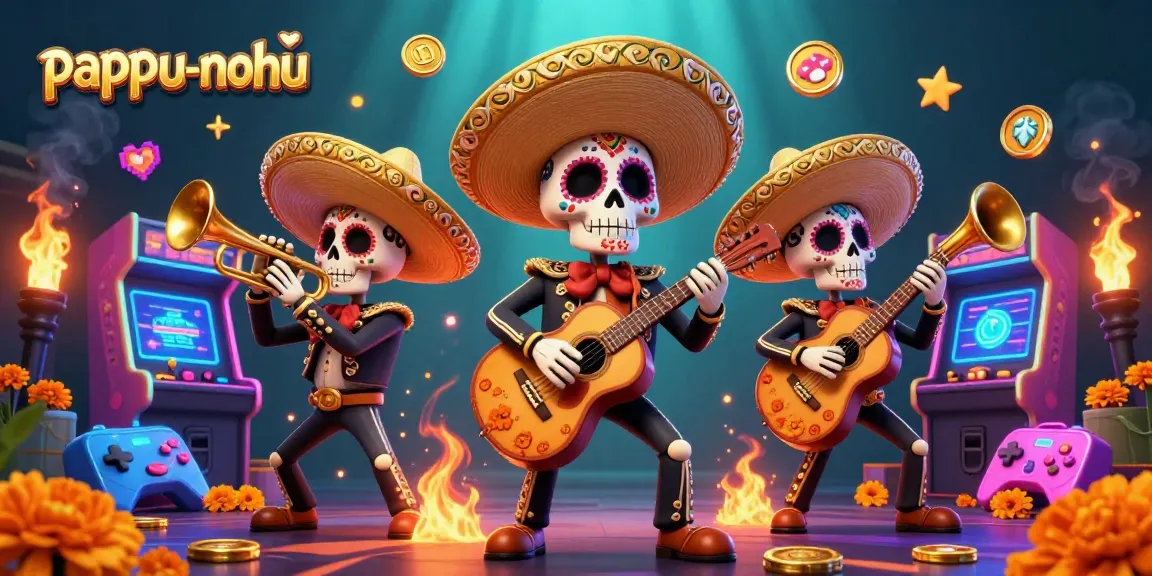 Experience thrilling adventures with pappu-nohu through vibrant, 3D animated mariachi gameplay.