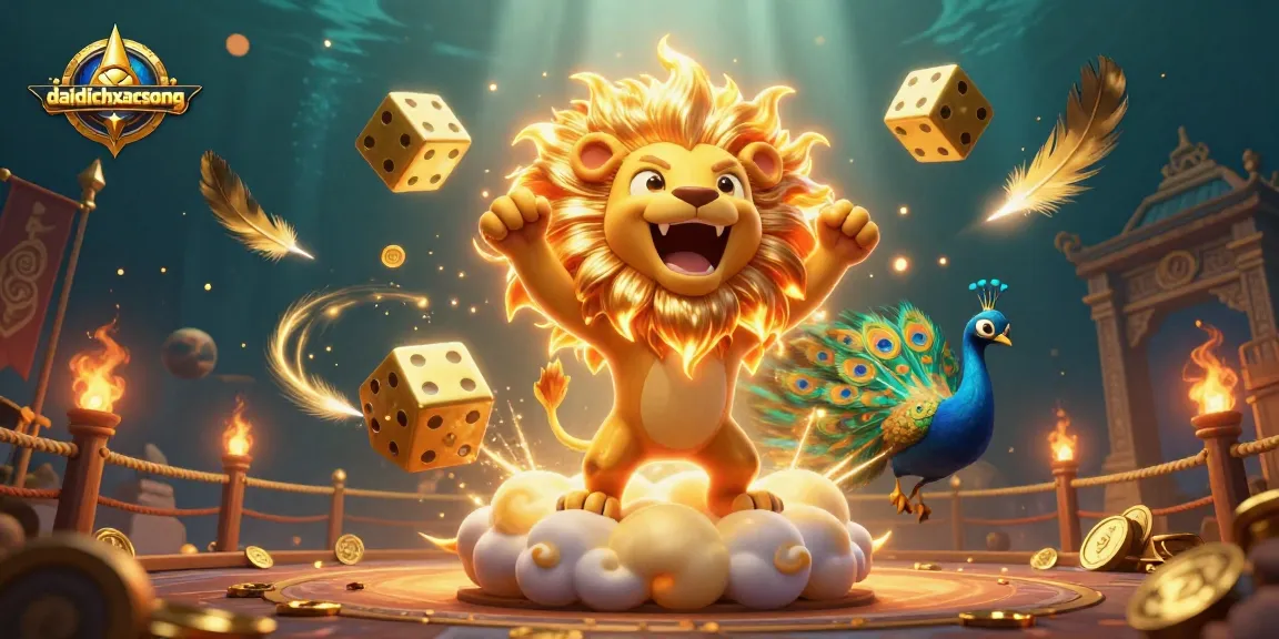 Engage in thrilling gameplay with daidichxacsong as you experience epic battles surrounded by vibrant casino elements.