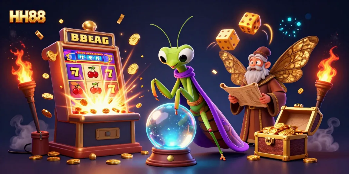 Experience thrilling HH88 games with dynamic jackpot action and mystical fortune-telling elements.