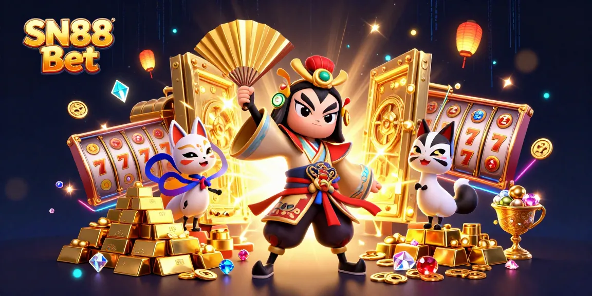 Engage in massive winnings with SN88 Bet's vibrant casino scene showcasing thrilling games and dynamic jackpots.