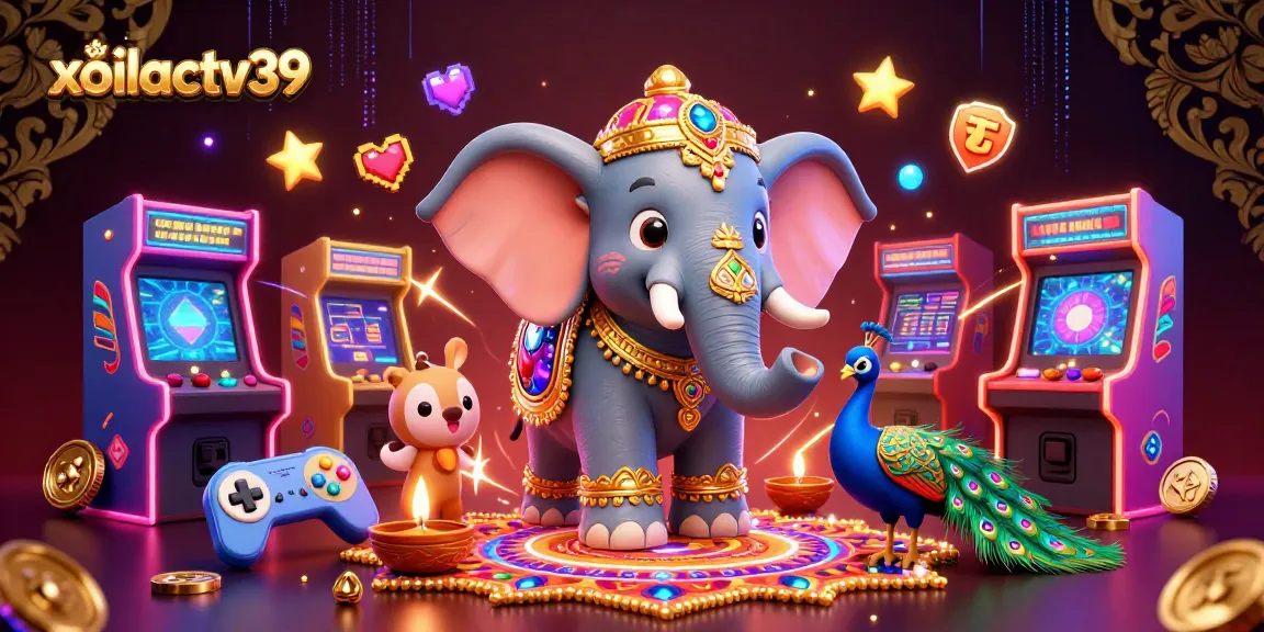 Bet on winning moments with xoilactv39's vibrant casino scene featuring dazzling 3D elements.